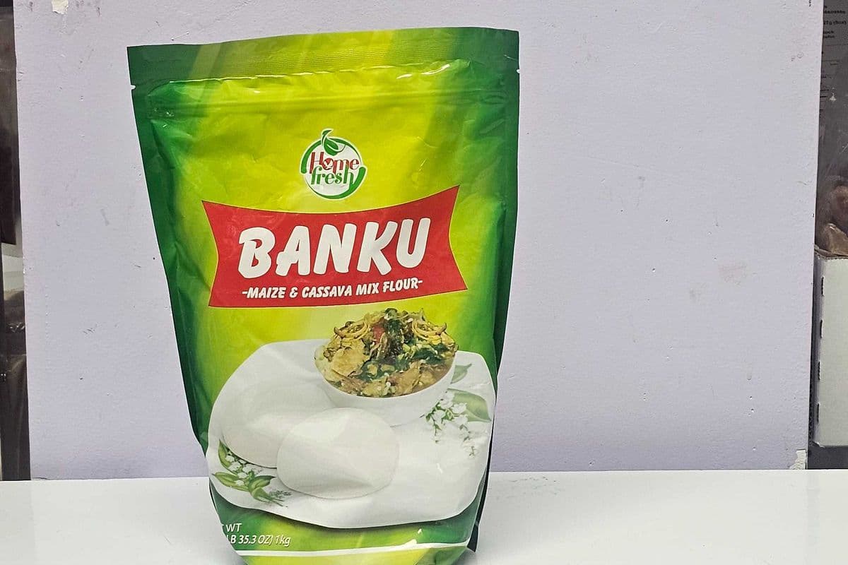 Banku Maize and Cassava Mix Flour (1 kg)