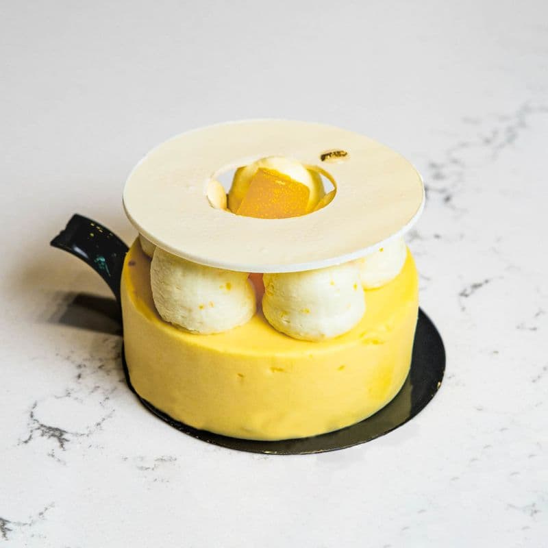 Mango Cloud Mini Cake