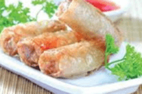 GF1. Deep Fried Pork Rice Paper Roll (4 Pcs)