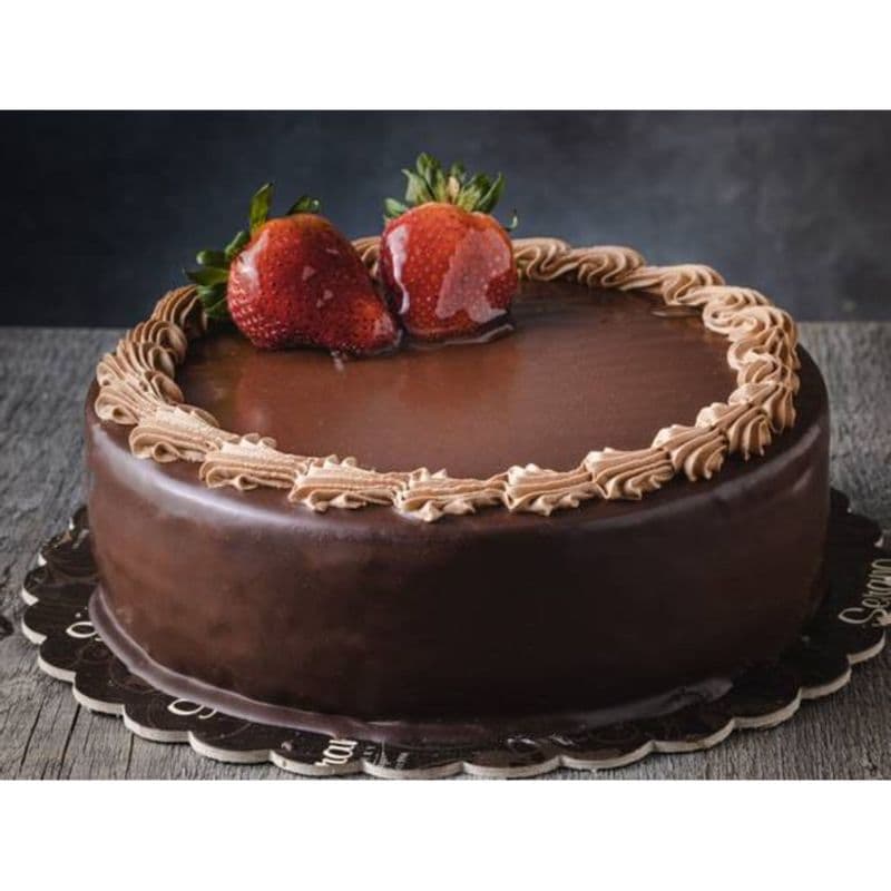 8" Small Round Chocolate Cake