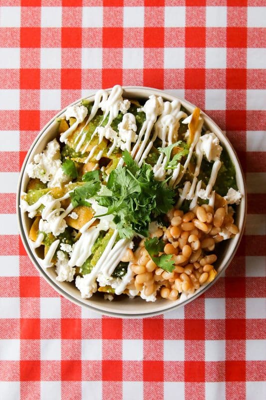 CHILAQUILES GREEN