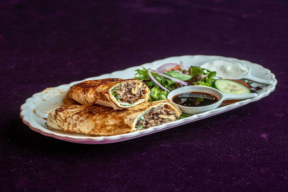 Beef wrap