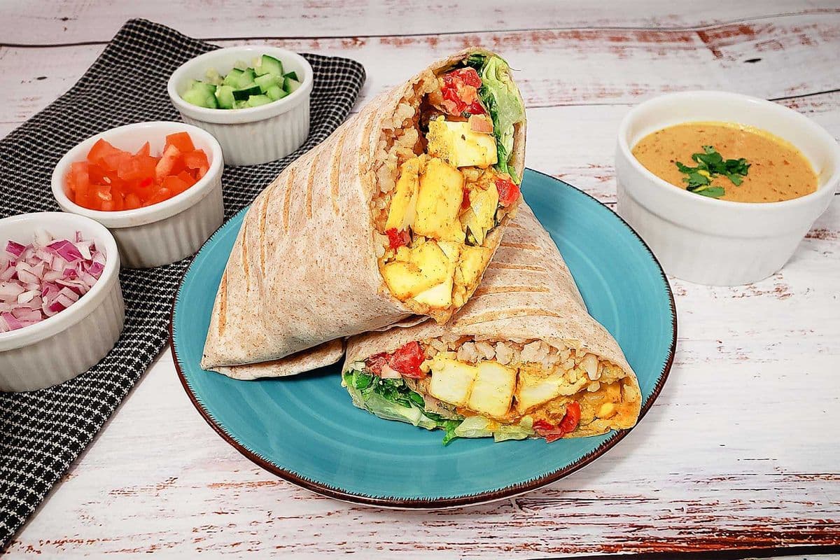 Shahi Paneer Wrap