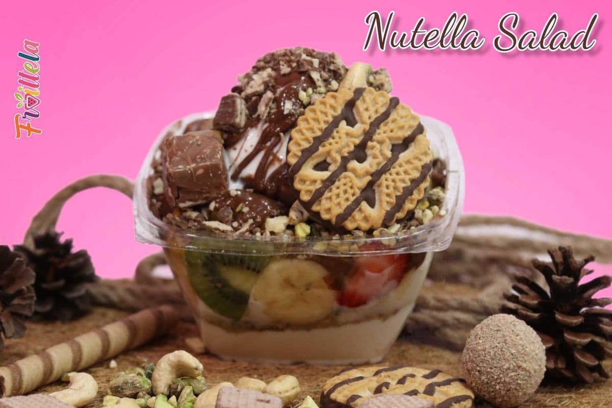 Nutella Salad Plate