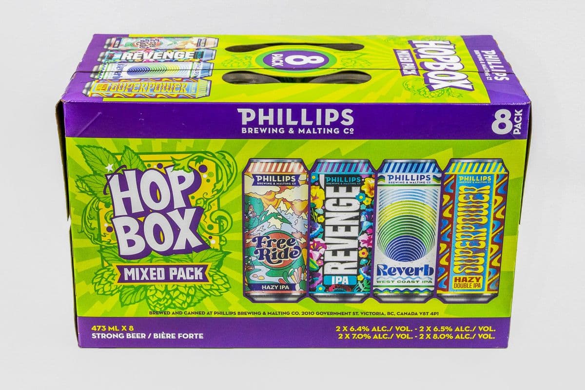 Phillips Hop-Box Mixed Pack (8 x 473 ml cans)