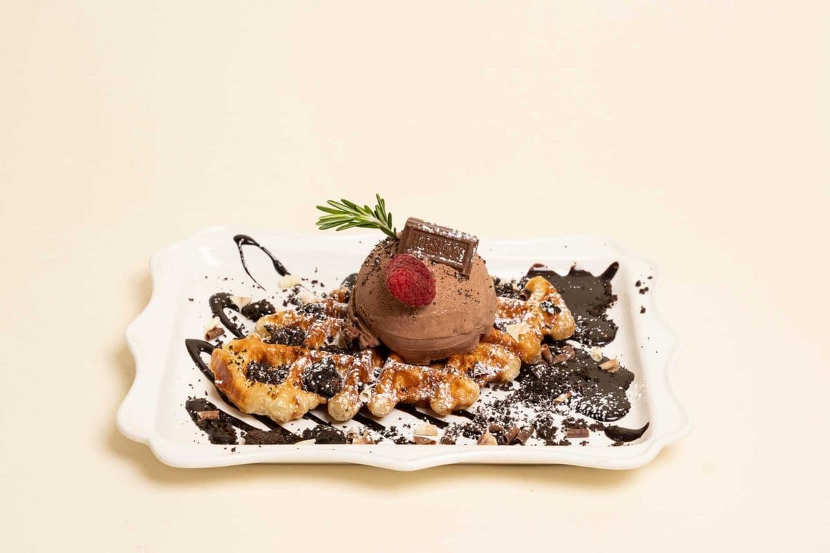 Chocolate Croffles