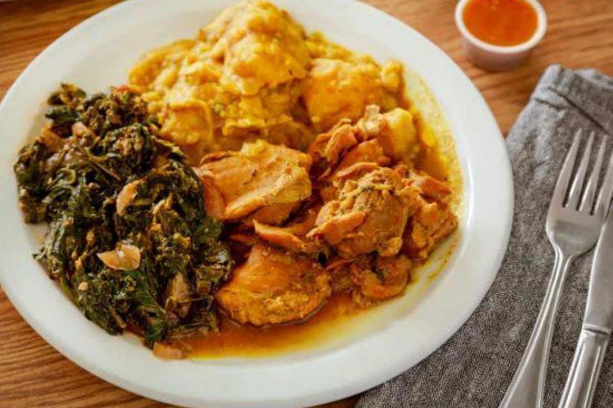Boneless Curry Chicken Low Carb Plate