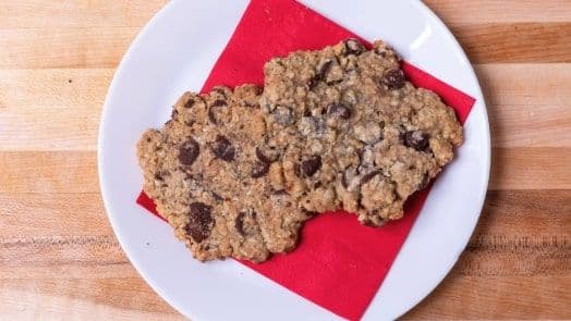 Biscuits au chocolat et avoine / Oat Chocolate Chip Cookie