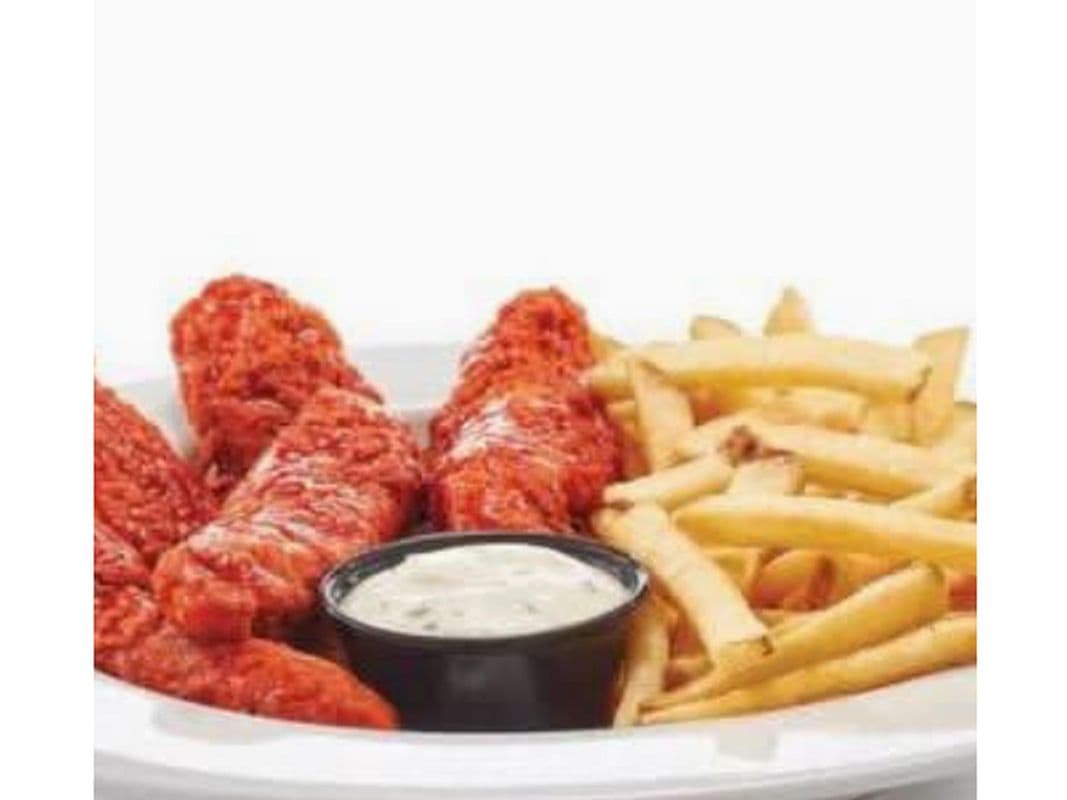 Buffalo Chicken Fingers and Fries