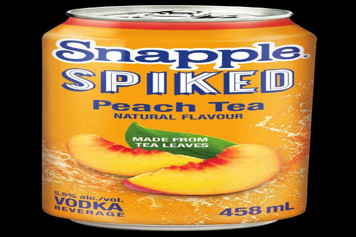 Snapple Spiked Peach Tea Single Can (1 x 458ml)
