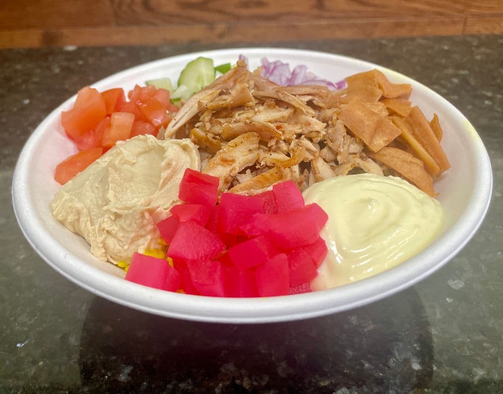 Chicken Shawarma Rice Bowl