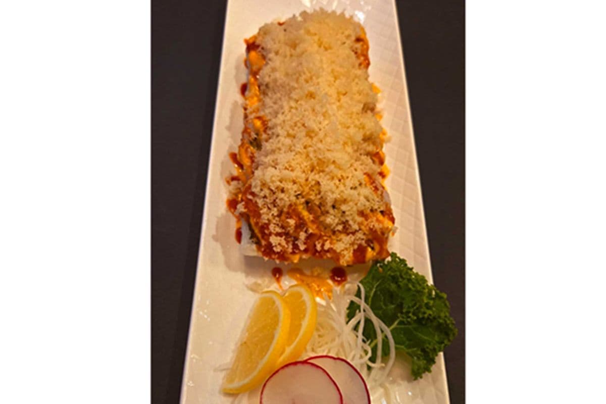 Crunch Spicy Salmon Roll