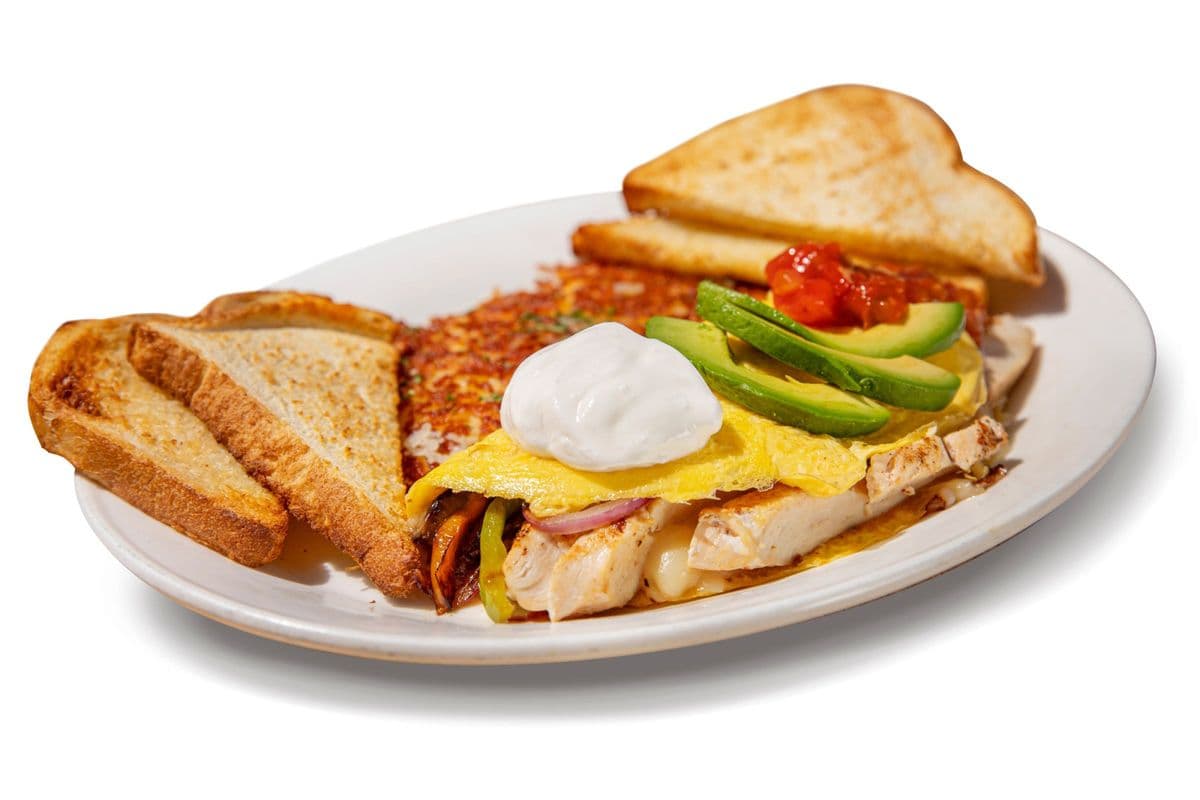 Chicken & Avocado Omelette