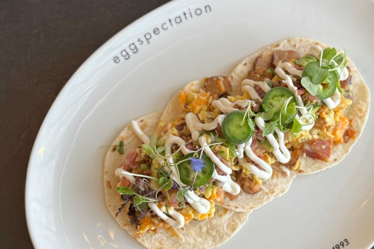 Tacos déjeuner / Breakfast Tacos