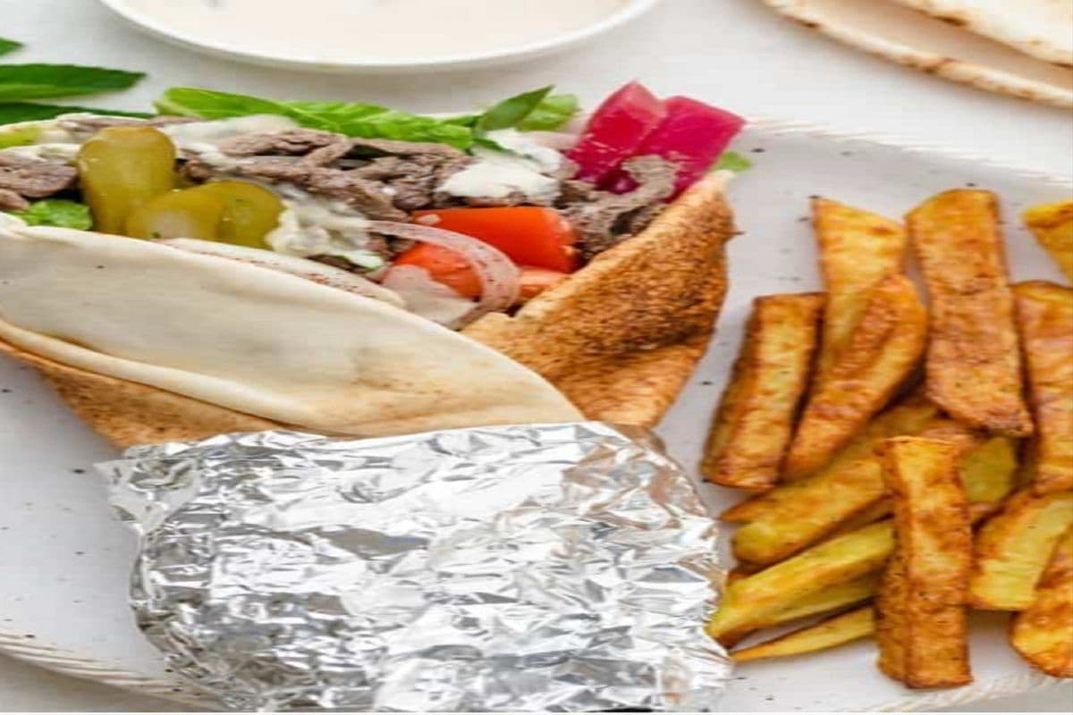 Gyro Sandwich Meal