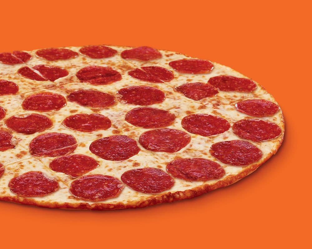 12" Medium Thin Crust Pepperoni Pizza