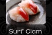 Surf Clam Sushi (2 pcs)