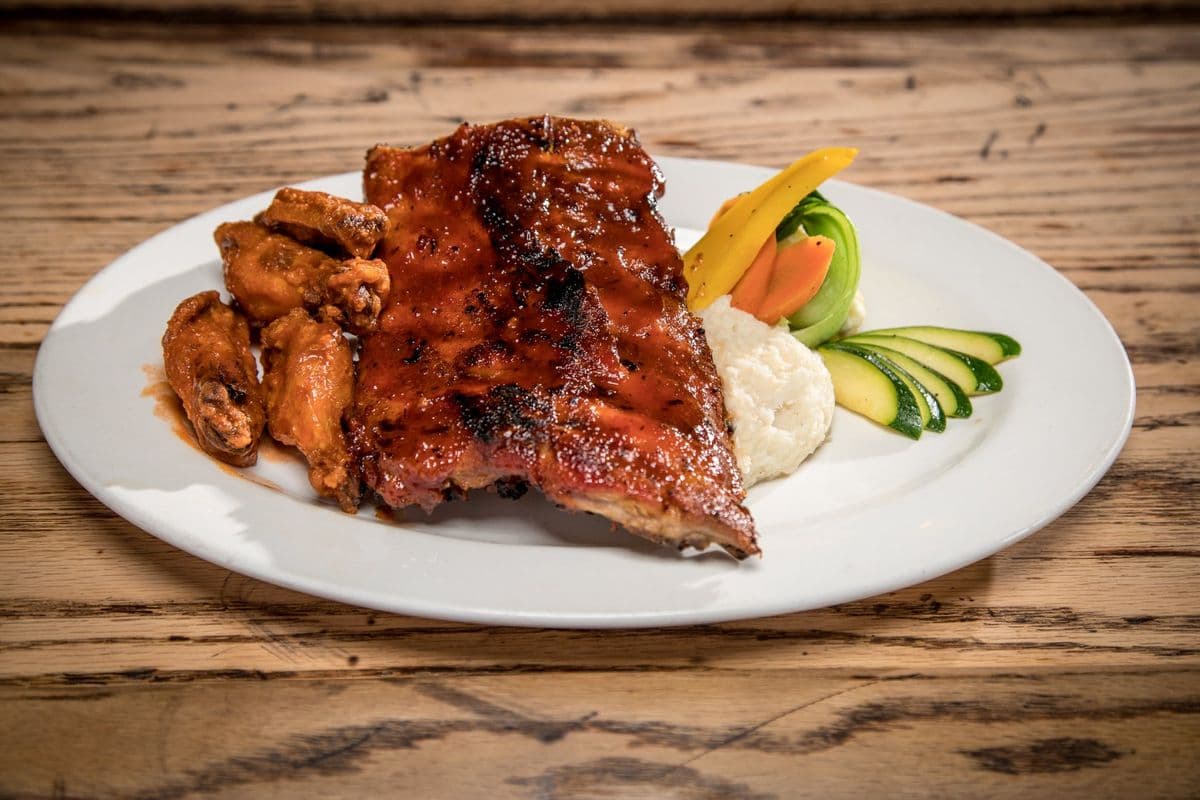 Rib and Wing Platter