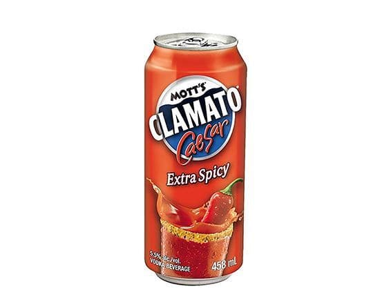 MOTT'S CLAMATO - CAESAR SPICY (458ML)