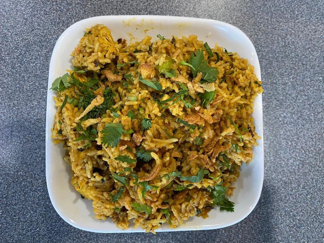 NEW! Shrimp Biryani