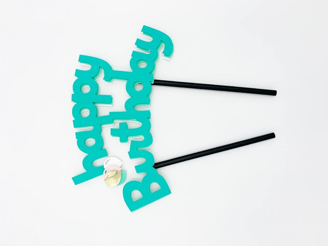 Happy Birthday Cake Topper!