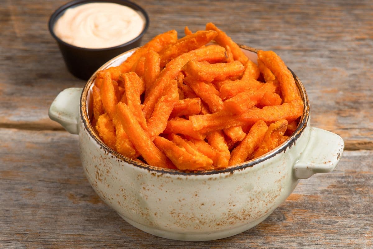 Sweet Potato Fries with Dip
