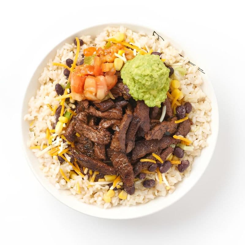 Ground Beef Salad Bowl