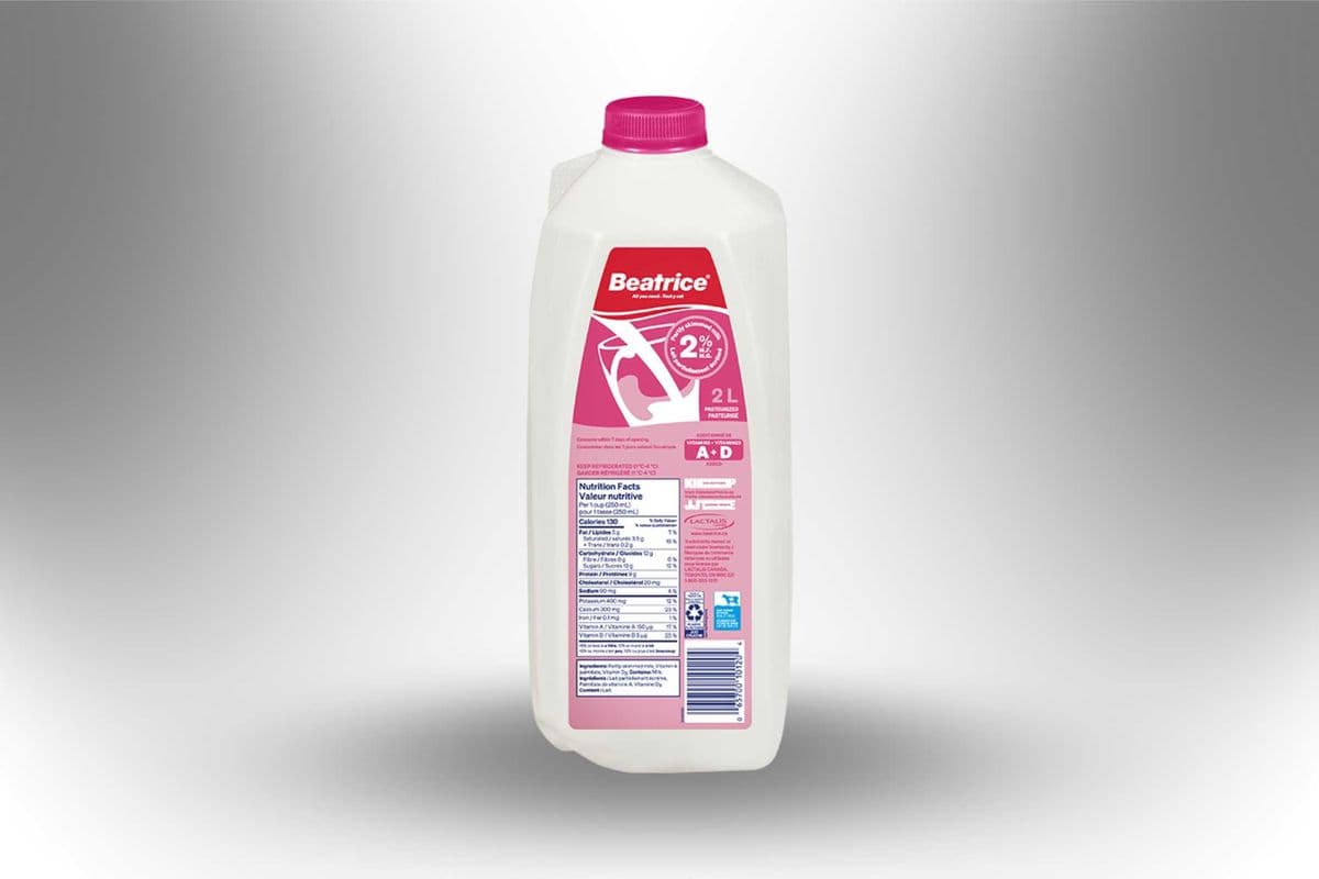 Beatrice 2% Milk (2L)