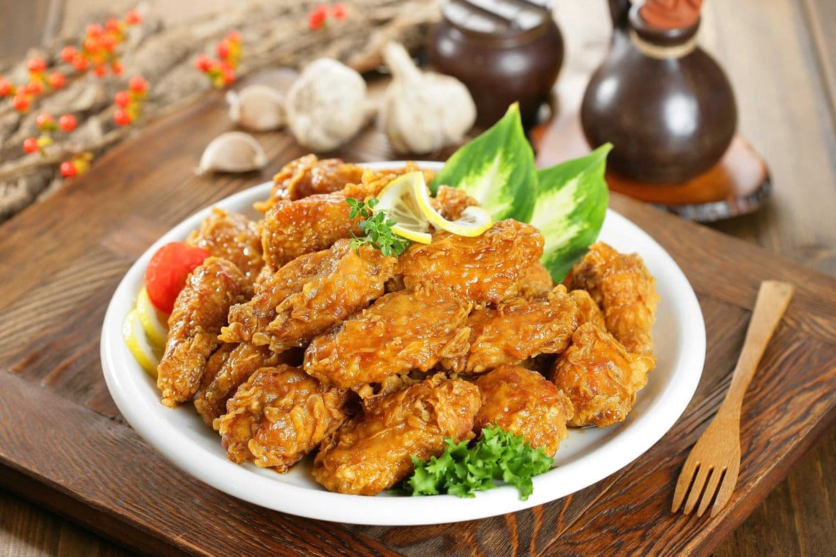 Hot Soy Garlic Wing🌶️🌶️😋