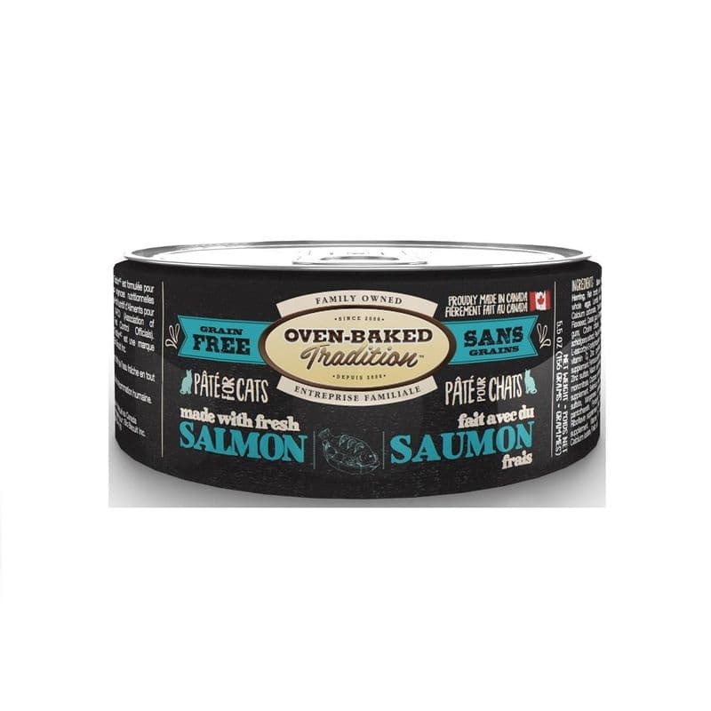 Oven-Baked Tradition Grain Free Salmon Pate Cat 5.5 oz