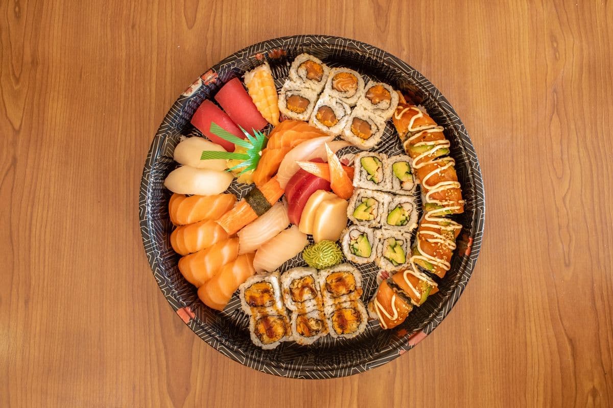 Sushi, Sashimi, and Maki Party Tray