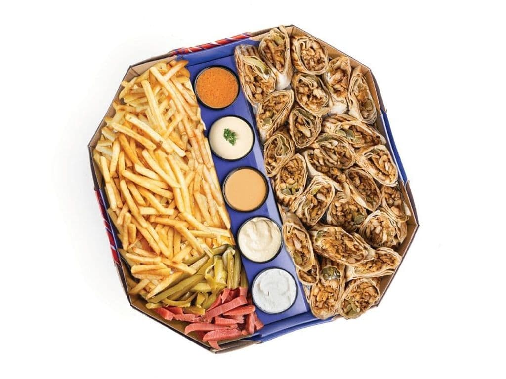 Royal Shawarma Tray (4-5 People)