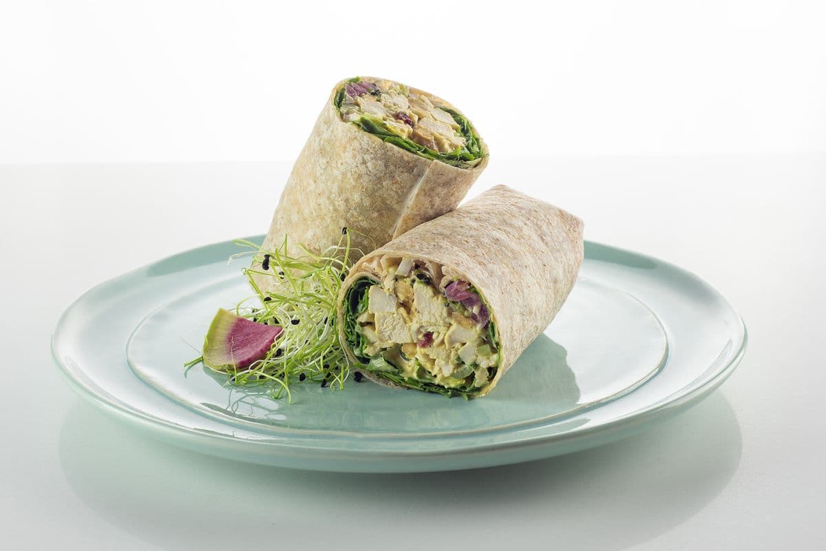 Curried Chicken Salad Wrap