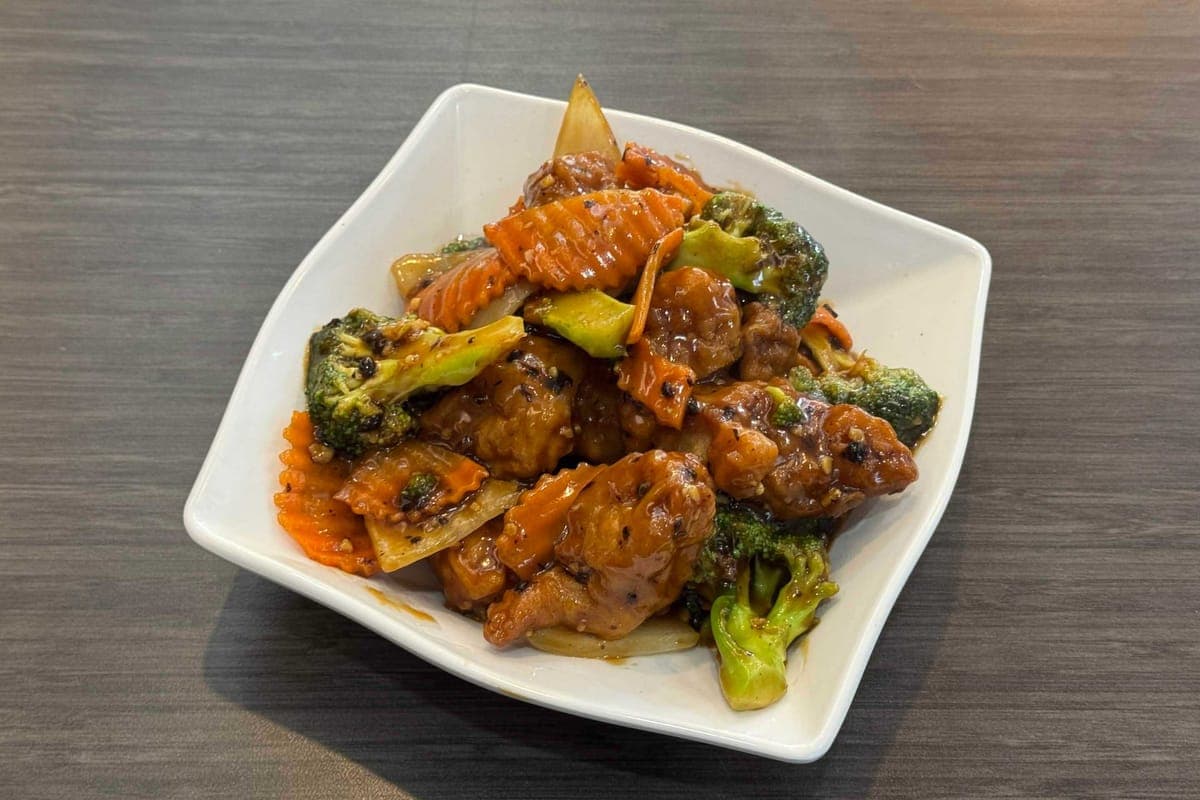 Shrimp or Fish with Black Bean Sauce