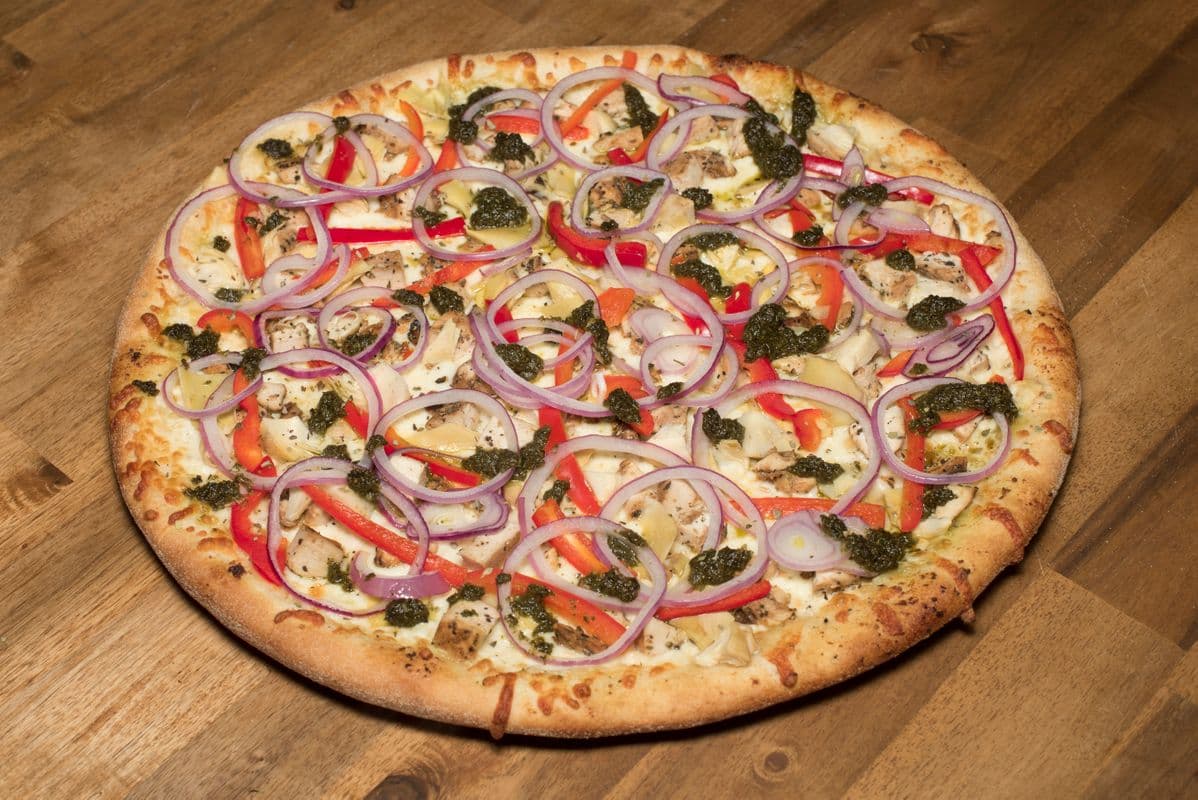 14" Large Pesto Chicken Pizza
