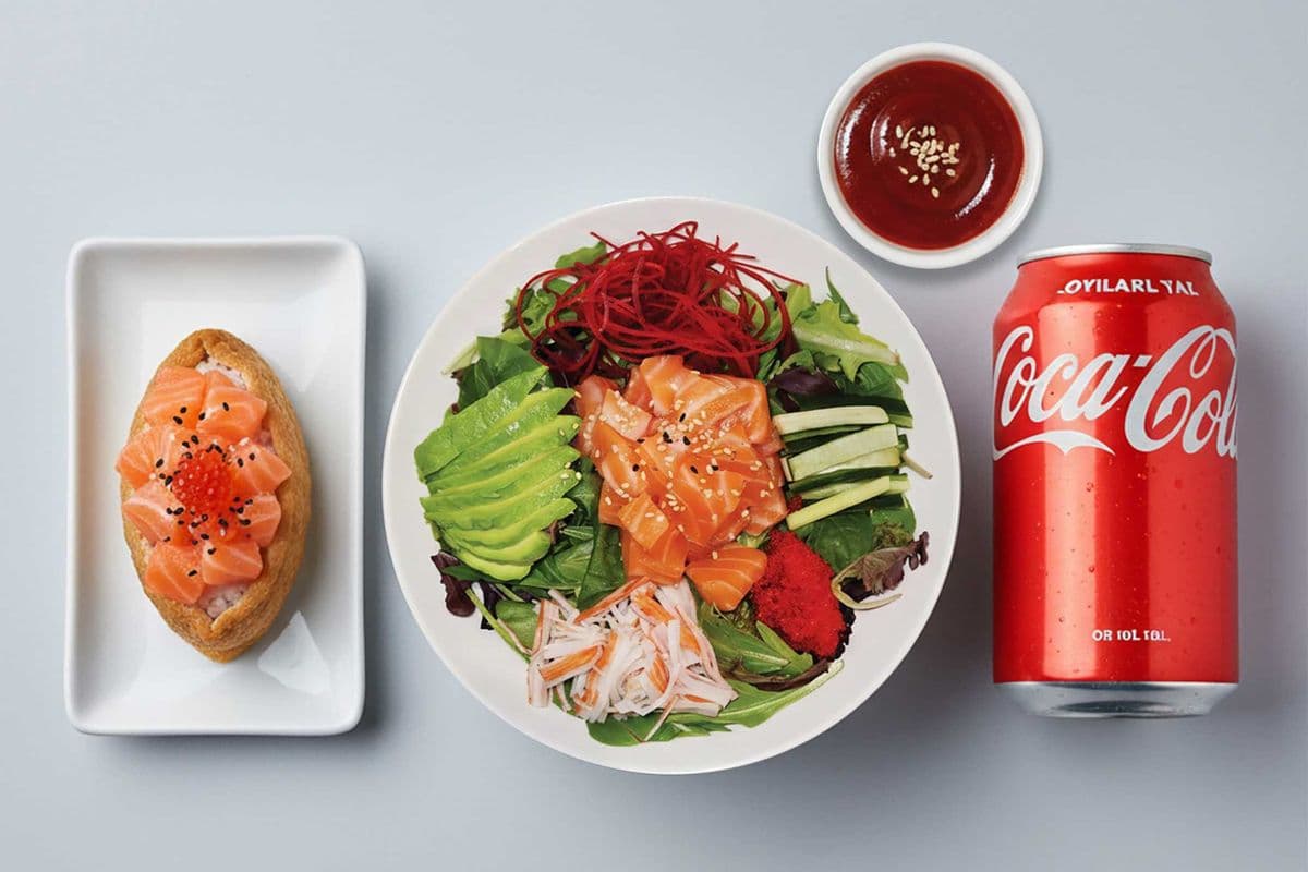 Spicy Salmon Don Set