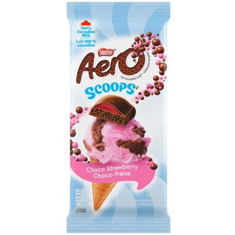 Aero Scoops Choco Strawberry105g
