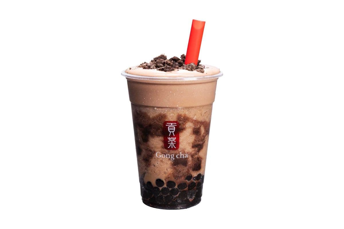 Mocha Crunch Bobaccino with Pearls