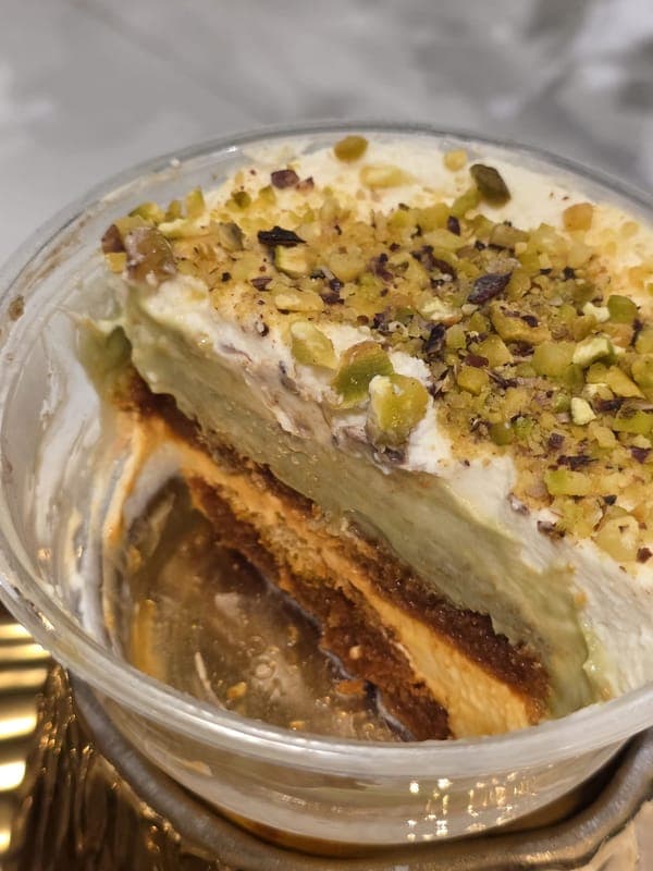 Pistachio Thai Tea Tiramisu