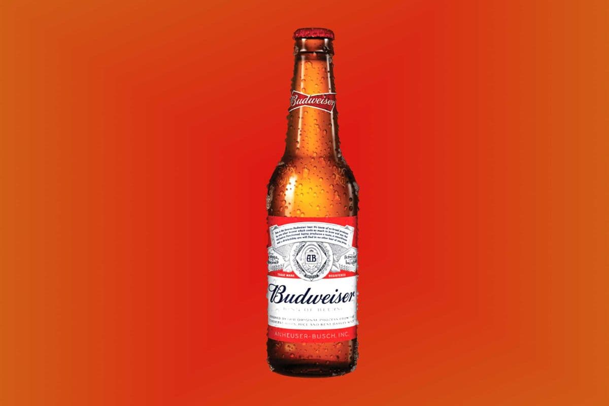 Budweiser (1 x 341 ml Bottle)