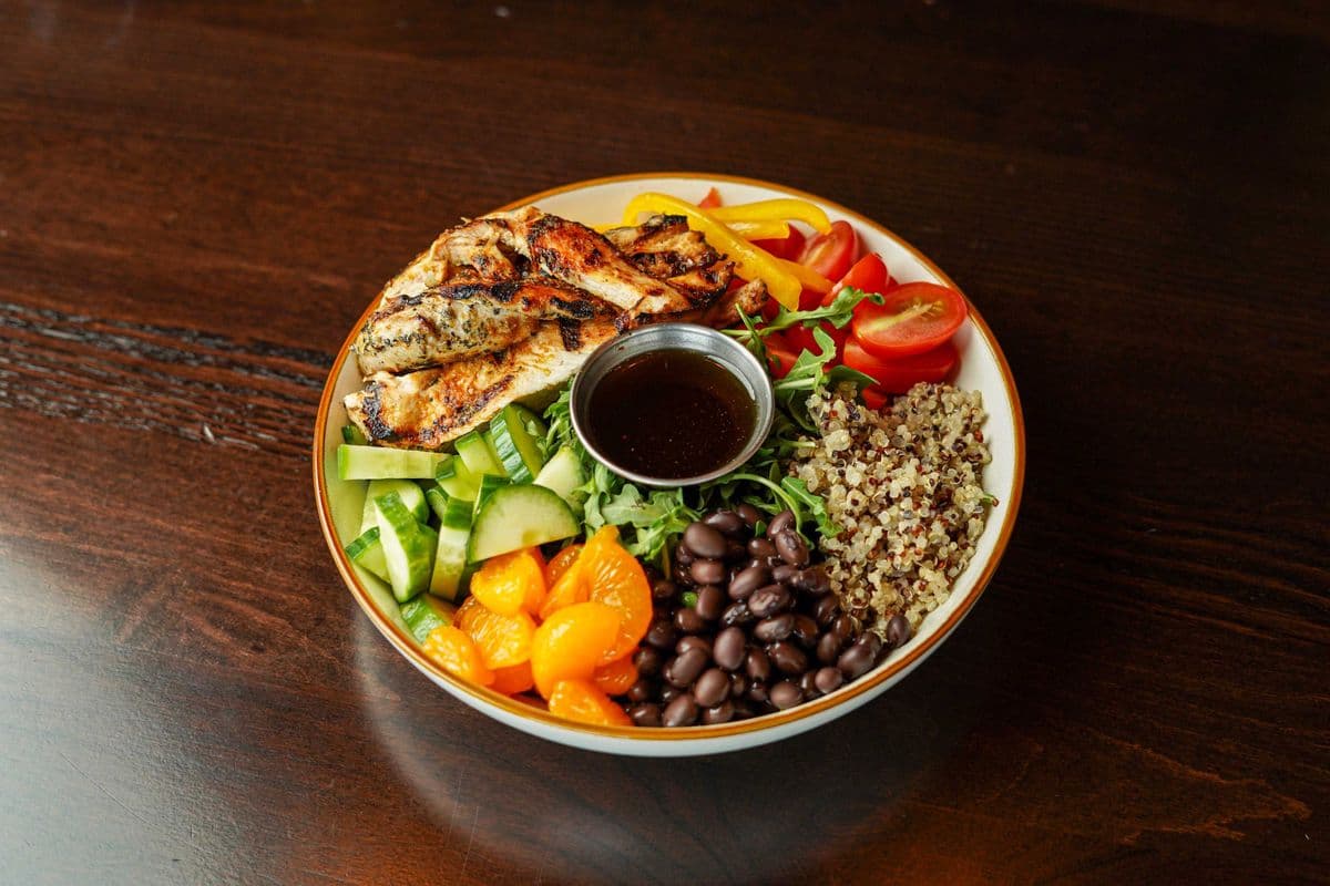 Cajun Chicken Quinoa Bowl