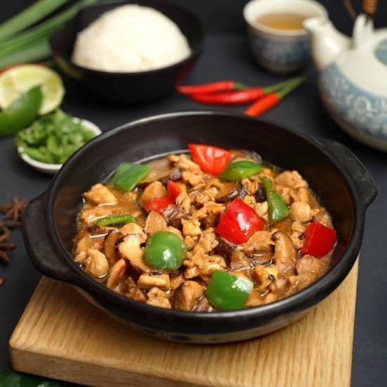 Braised Chicken with Rice(Boneless)