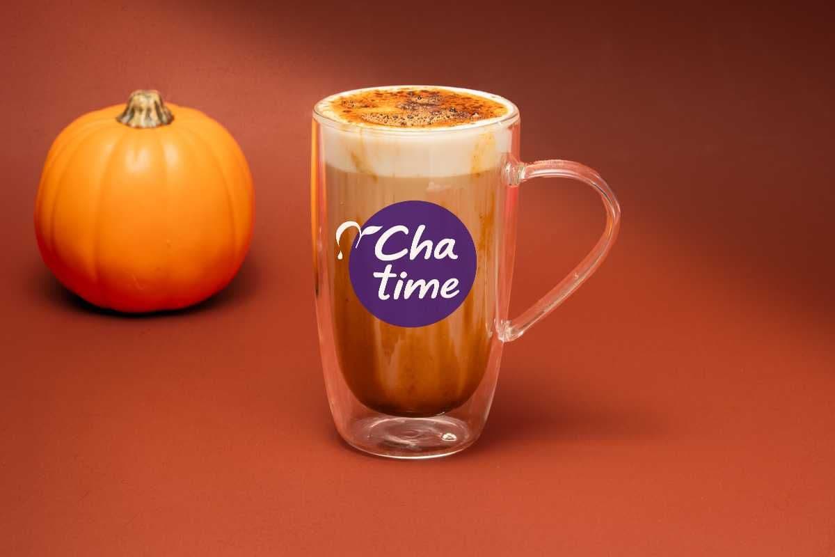 Hot Brown Sugar Pumpkin Spice Roasted Milk Tea