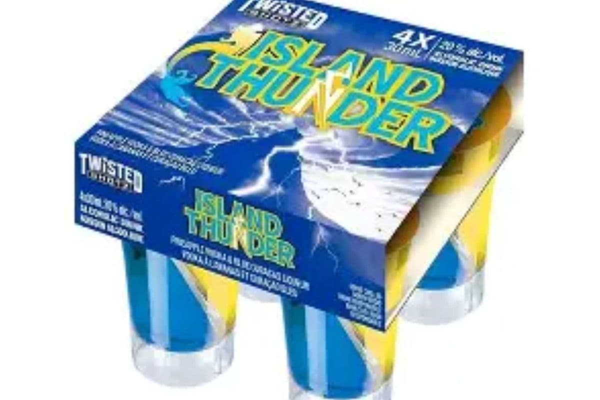 4p Twisted Shotz Island Thunder (1 x 120ml)