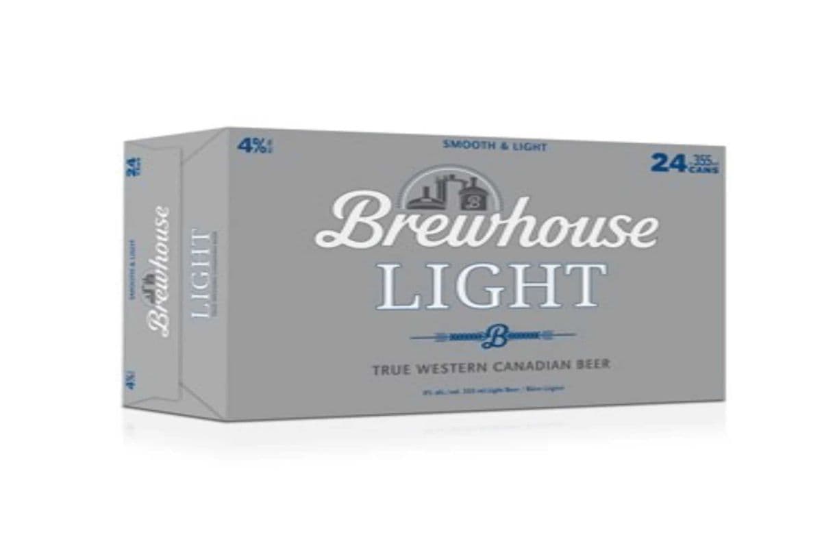 Brewhouse Light Beer 24 Cans (24 x 355ml)