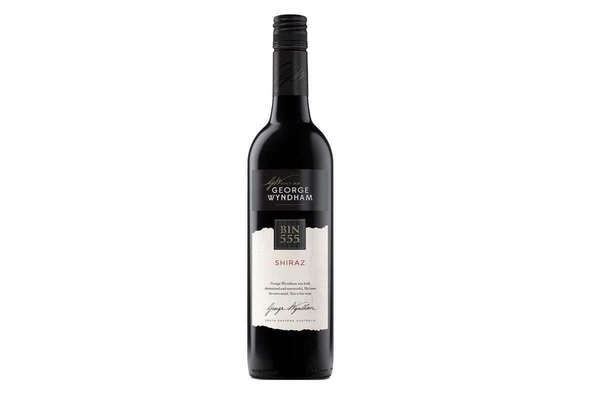 George Wyndham Bin 555 Shiraz Red Wine (1 x 750ml)