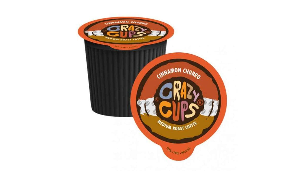 Crazy Cups Cinnamon Churro Single Serve Coffee