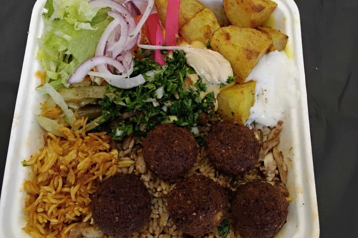 Falafel Platter (V)