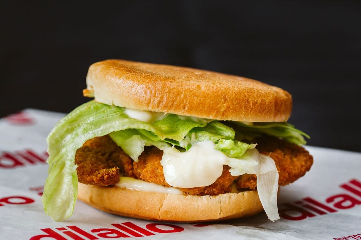 Burger poulet pané / Breaded Chicken Burger