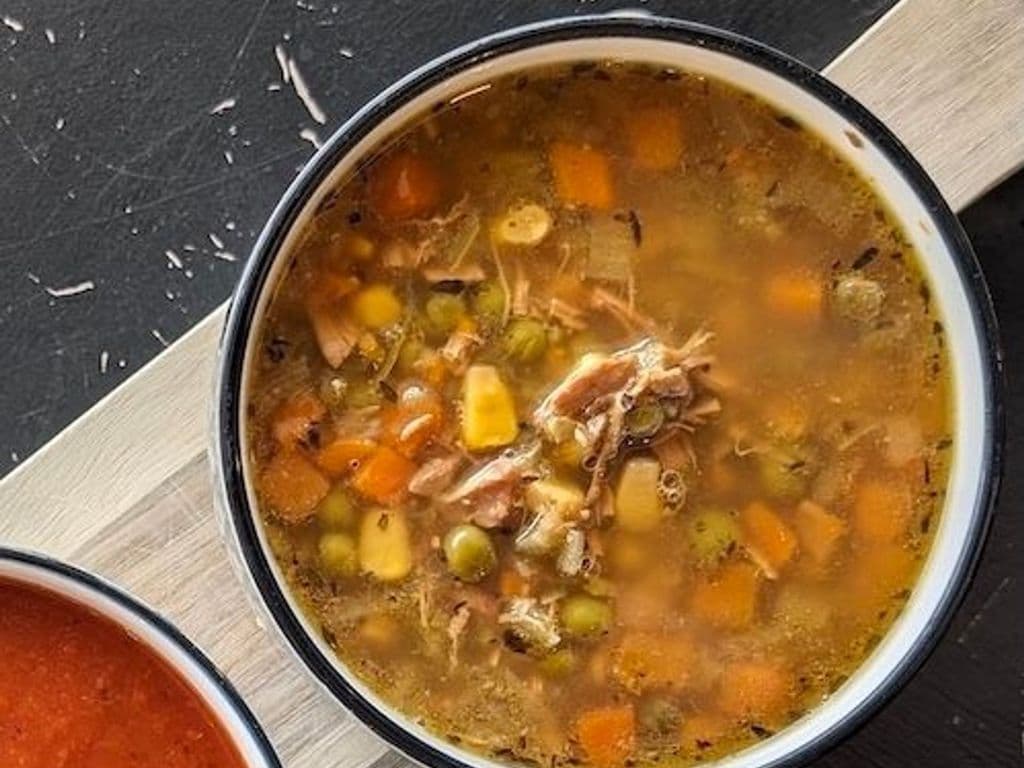 Hearty Chicken & Veg Soup
